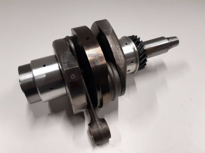 Albero motore visa modificato per carter 2cv - immagine 2