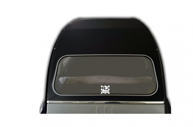 TETTO 2CV CLUB NERO