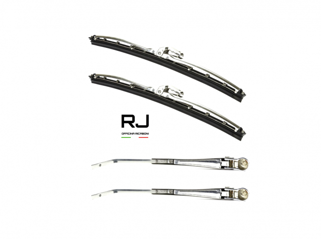 SET TERGICRISTALLO 2CV ACCIAIO INOSSIDABILE