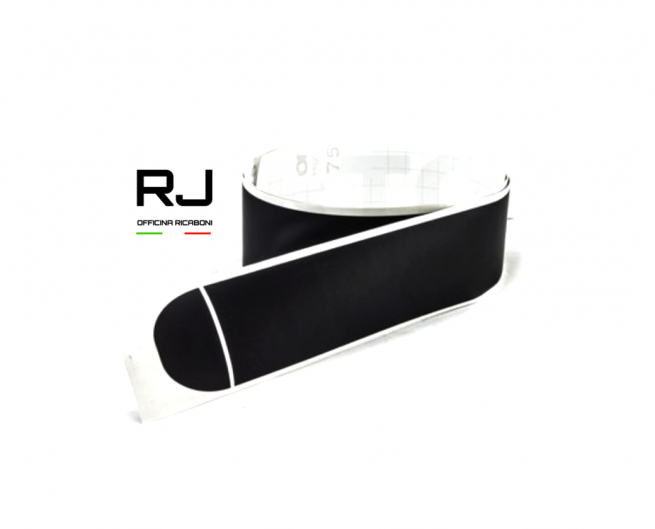 NASTRO PER PARAURTI NERO 2CV LARGO 50X1300MM