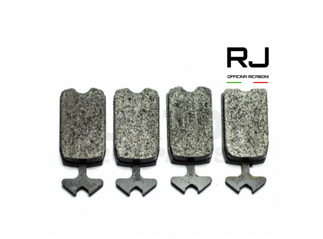 SET PASTIGLIE FRENO ABS 2CV