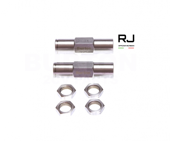 SET REGOLAZIONE CONVERGENZA ACCIAIO INOSSIDABILE 2CV
