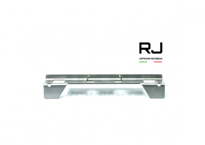 MORSETTO BATTERIA 2CV IN ACCIAIO INOSSIDABILE CON SUPPORTO PER REGOLATORE DI TENSIONE
