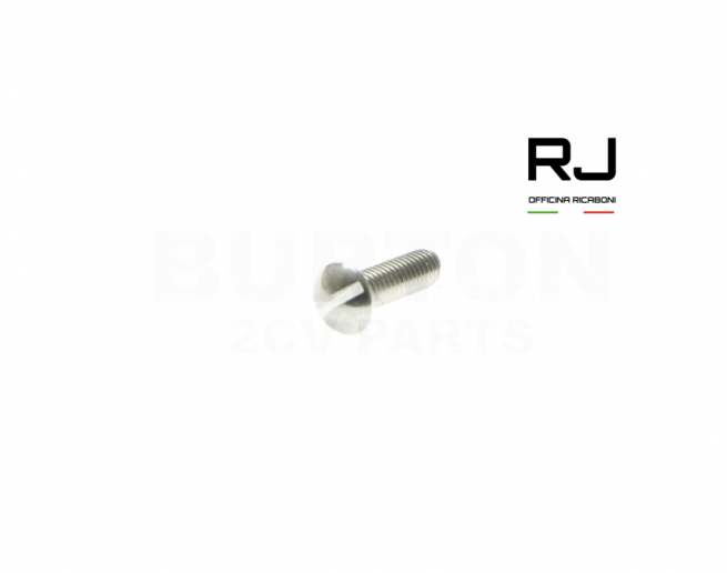 Bullone ad alette posteriore (M5 x 16 tondo) acciaio inossidabile
