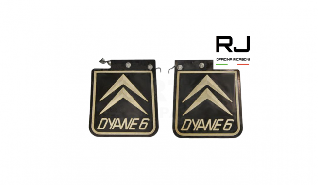 Set paraspruzzi Dyane posteriore destro/sinistro