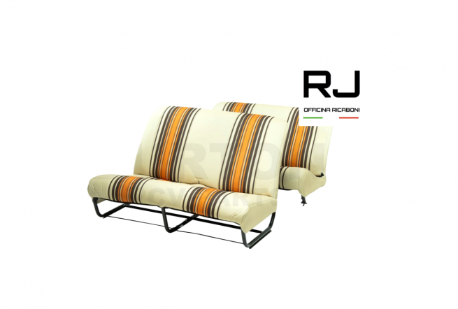 Set tappezzeria Raye panca anteriore beige + panca posteriore