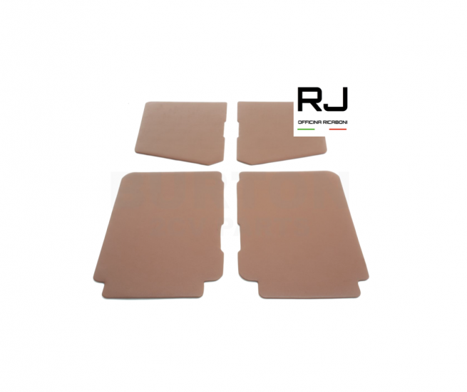 Set pannelli porte 2CV Club vinile marrone